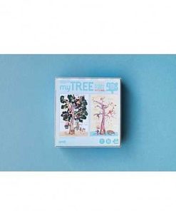 Juguetes Londji | Londji - Pocket My Tree, Puzzle Silueta Y Reversible De 100 Piezas