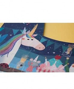 Juguetes Londji | Londji - Happy Birthday Unicorn, Puzzle Progresivo