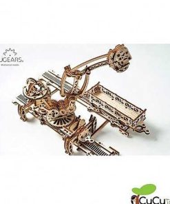 Juguetes UGears | Ugears - Manipulador Sobre Ra Les, Kit De Madera 3D