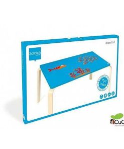 Juguetes Scratch | Scratch - Mesa Infantil, Decoraci N Fondo Del Mar Y Pez Maurice