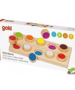 Juguetes Goki | Goki - Juego De Memoria T Ctil, 10 Piezas