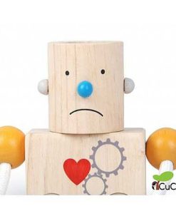 Juguetes PlanToys | Plantoys - Robot De Emociones, Juguete De Madera