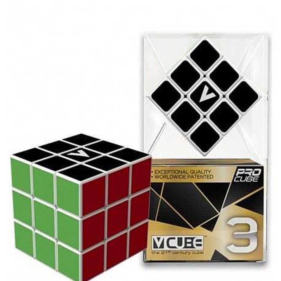 Juguetes VCube | Vcube - V-Cube 3X3X3 White Flat