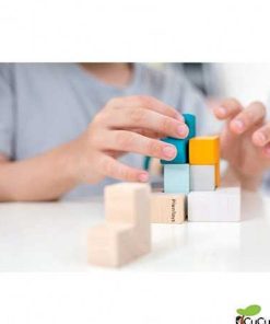 Juguetes PlanToys | Plantoys - Lata De Cubo En 3D, Puzzle De Madera