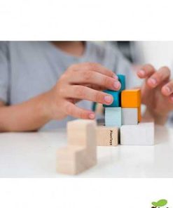 Juguetes PlanToys | Plantoys - Lata De Cubo En 3D, Puzzle De Madera