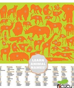 Juguetes Crocodile Creek | Crocodile Creek - Thirty Six Animales Salvajes, 100 Pz