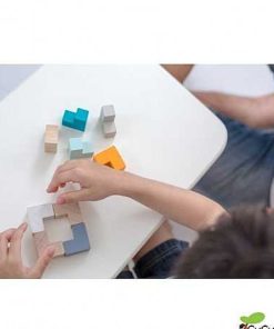 Juguetes PlanToys | Plantoys - Lata De Cubo En 3D, Puzzle De Madera