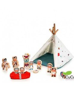 Juguetes Lilliputiens | Lilliputiens - Tipi De Indios