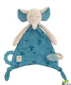 Beb S Moulin Roty | Moulin Roty - Doudou Portachupete Elefante - Bajo Mi Baobab