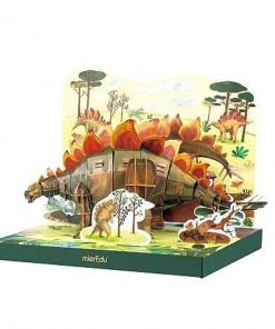 Juguetes Mieredu | Mieredu - Estegosaurio - Puzzle Articulado 3D