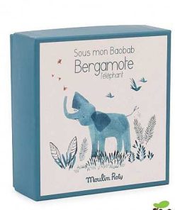 Beb S Moulin Roty | Moulin Roty - Doudou Portachupete Elefante - Bajo Mi Baobab