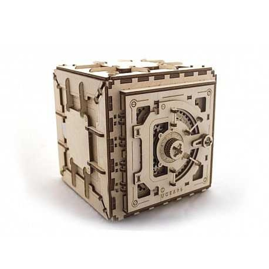 Juguetes UGears | Ugears - Caja Fuerte Mec Nica, Kit De Madera 3D