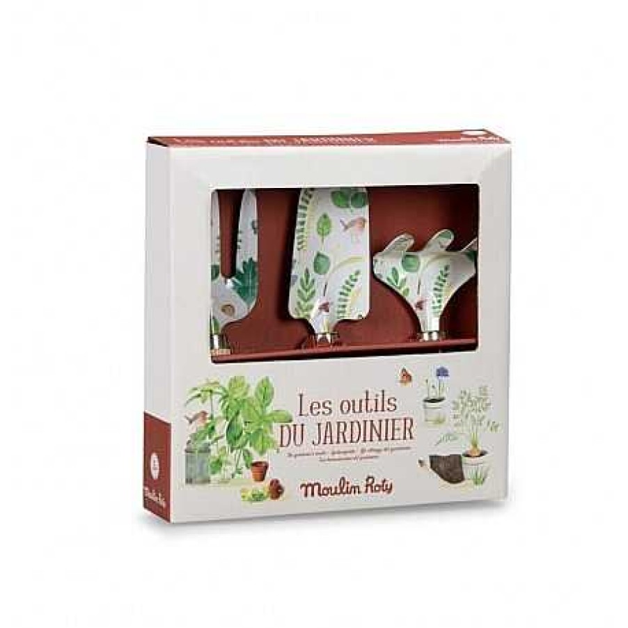 Juguetes Moulin Roty | Moulin Roty - Set De 3 Herramientas - El Jard N