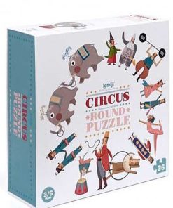 Juguetes Londji | Londji - Circus Round Puzzle Circular De 36 Piezas