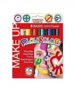 Juguetes PlayColor | Playcolor - Maquillaje Pocket 6 Colores Basic