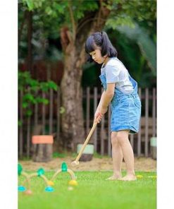 Juguetes PlanToys | Plantoys - Juego De Croquet, Juguete Ecol Gico