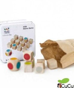 Juguetes PlanToys | Plantoys - Lata Juego De Memoria, Juguete De Madera