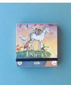 Juguetes Londji | Londji - Pocket My Unicorn, Puzzle Brillante De 100 Piezas