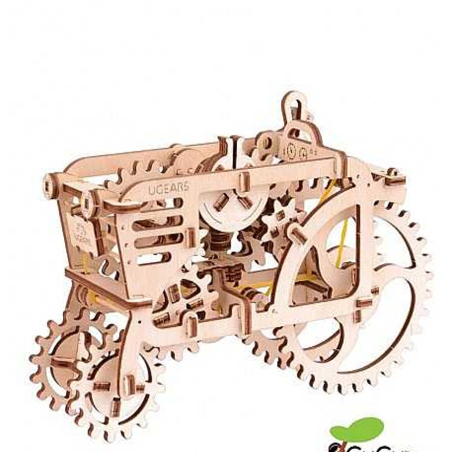 Juguetes UGears | Ugears - Tractor, Kit De Madera 3D