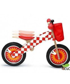 Juguetes Scratch | Scratch - Bicicleta De Equilibrio, Cuadros Rojos