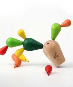 Juguetes PlanToys | Plantoys - Juego Apilable Y De Equilibrio, Dise O Cactus