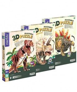 Juguetes Mieredu | Mieredu - Estegosaurio - Puzzle Articulado 3D