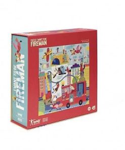 Juguetes Londji | Londji - I Want To Be... Fireman, Puzzle 36 Piezas