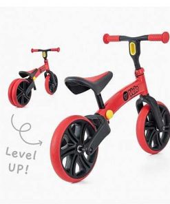 Juguetes Yvolution | Yvolution - Bici De Equilibrio Yvelo Junior Roja