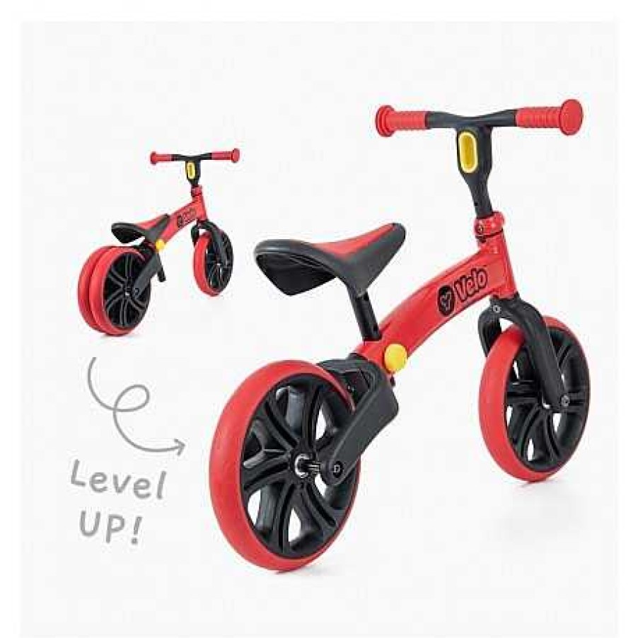 Juguetes Yvolution | Yvolution - Bici De Equilibrio Yvelo Junior Roja