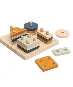 Juguetes PlanToys | Plantoys - Figuras Geom Tricas, Juguete Educativo