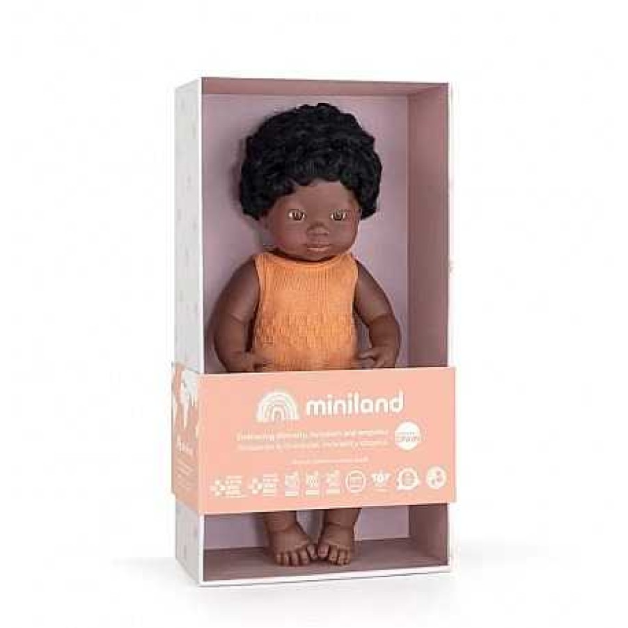 Juguetes Miniland | Miniland - Mu Eca Africana