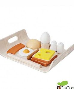 Juguetes PlanToys | Plantoys - Bandeja De Desayuno, Juguete De Madera