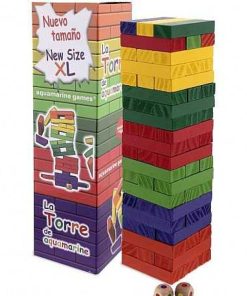 Juguetes Aquamarine Games | Aquamarine Games - La Torre De Colores Xl