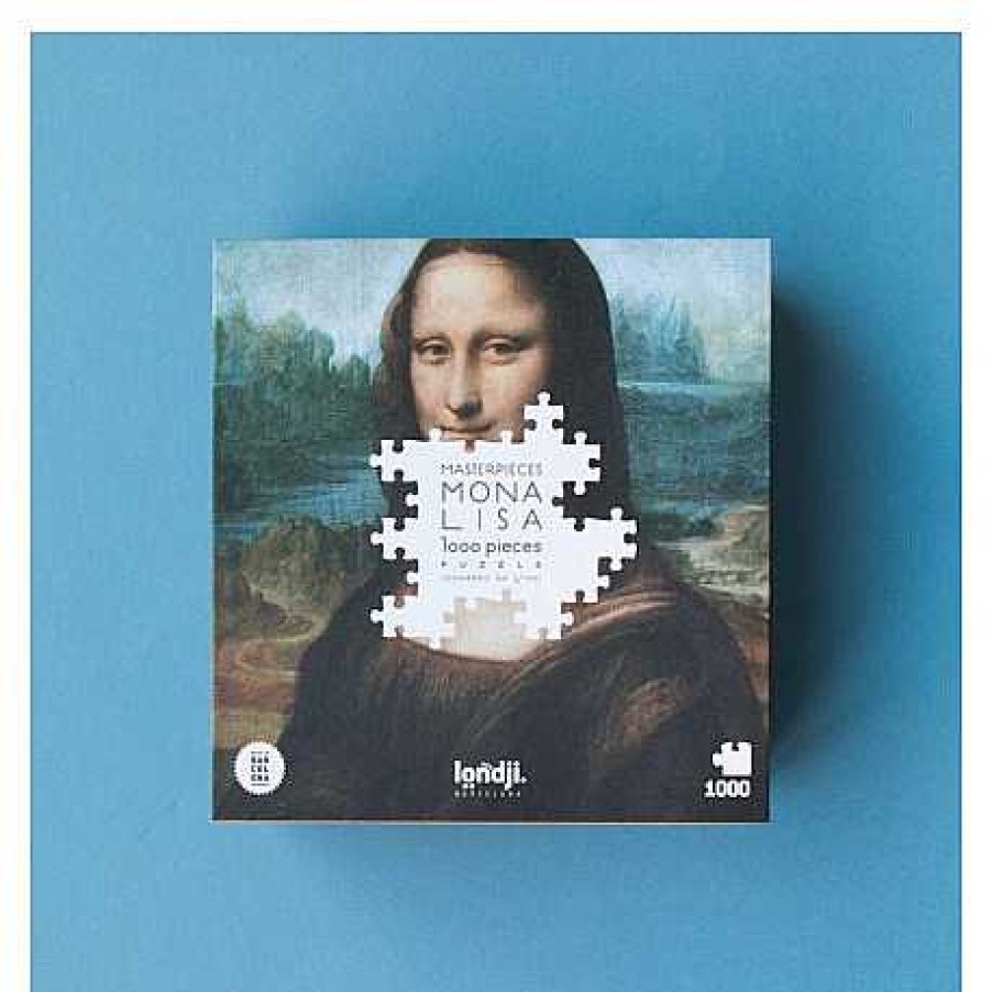 Juguetes Londji | Londji - Mona Lisa - Da Vinci, Puzzle 1000 Piezas