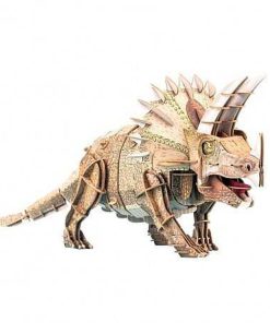 Juguetes Mieredu | Mieredu - Triceratops - Puzzle Articulado 3D