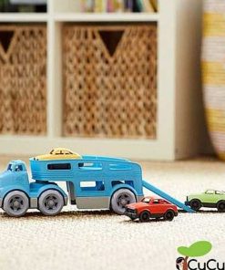 Juguetes Greentoys | Greentoys - Cami N Porta Coches, Juguete Ecol Gico