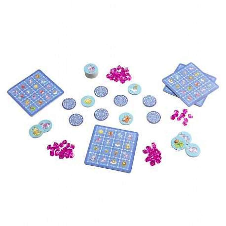 Juguetes Haba | Haba - Unicornio Destello Bingo Chispeante, Juego De Mesa