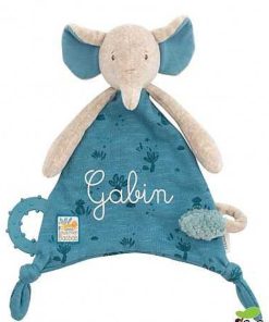 Beb S Moulin Roty | Moulin Roty - Doudou Portachupete Elefante - Bajo Mi Baobab