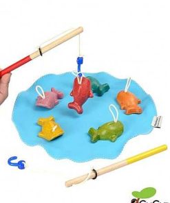 Juguetes PlanToys | Plantoys - Juego De Pesca, Juguete De Madera