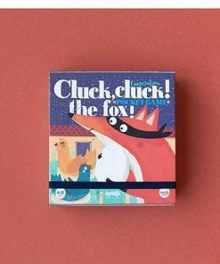 Juguetes Londji | Londji - Cluck, Cluck! Pocket, Juego De Mesa Cooperativo