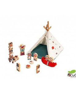 Juguetes Lilliputiens | Lilliputiens - Tipi De Indios