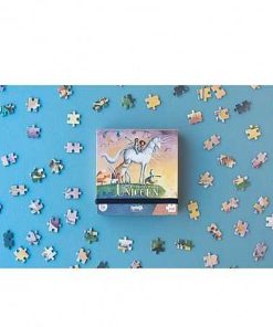 Juguetes Londji | Londji - Pocket My Unicorn, Puzzle Brillante De 100 Piezas