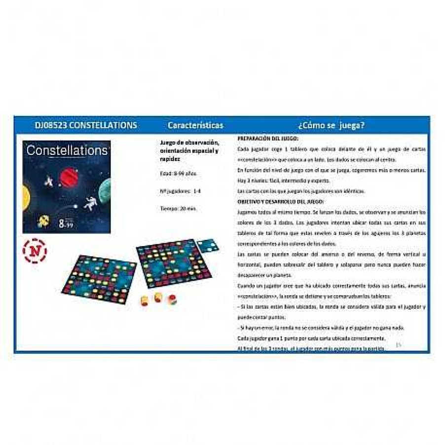 Juguetes Djeco | Djeco - Constellations, Juego De Mesa