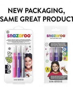 Juguetes Snazaroo | Snazaroo - Pack 3 Rotuladores Maquillaje Fantas A