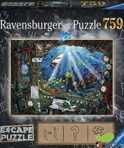 Juguetes Ravensburger | Ravensburger - En El Submarino, Escape Puzzle