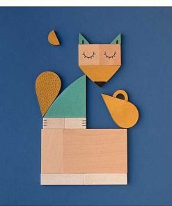 Juguetes Londji | Londji - The Fox And The Mouse, Juguete De Madera