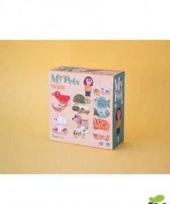 Juguetes Londji | Londji - I Love My Pets, Puzzle Reversible De 21 Piezas