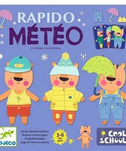 Juguetes Djeco | Djeco - Rapido Meteo, Juego De Memoria Auditiva