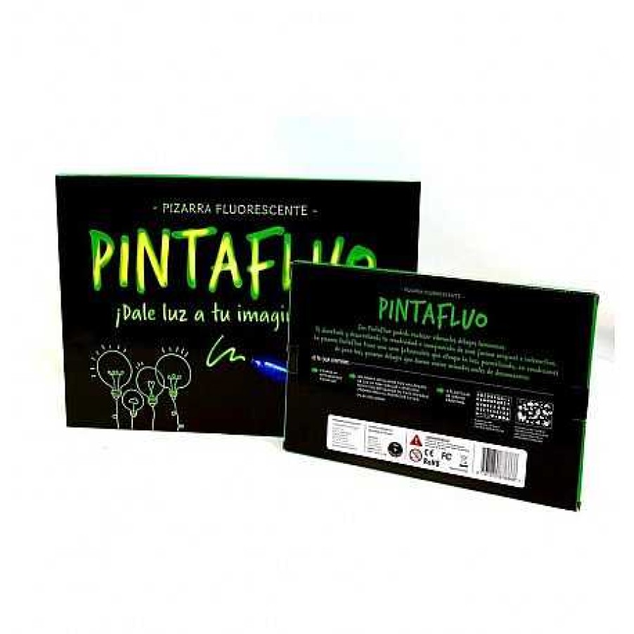 Juguetes JuegaConmigo | Pintafl O A3, Pizarra Fluorescente