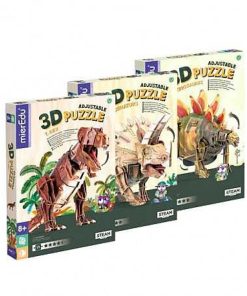 Juguetes Mieredu | Mieredu - T-Rex - Puzzle Articulado 3D